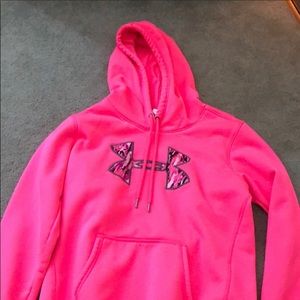 Pink Women’s Under Armor hoodie